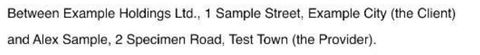 Two lines of page 1 from the 200 KB file